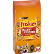 פריסקיז נתחי ברביקיו אוכל לחתולים - עוף,בקר,הודו וירקות 7.27 ק