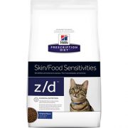 הילס Z/D מזון יבש לחתולים ייעודי (רפואי) לטיפול באלרגיות למרכיבי מזון (אי סבילות למזון) 2 ק