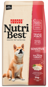 נוטריבסט מזון לכלבים בוגרים – סלמון 15 ק”ג Nutribest