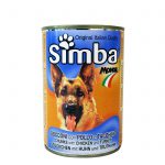 סימבה שימורים לכלבים בטעם בקר 400 גרם
