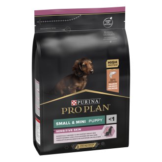 פרו פלאן אוכל לכלבים גורים מגזע קטן – סלמון ואורז 3 ק”ג Pro Plan