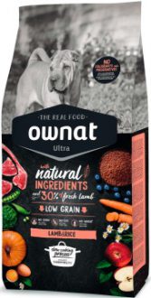 אוונט אולטרה מזון לכלבים בוגרים – מופחת דגנים כבש ואורז 14 ק"ג