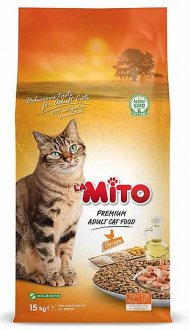 מיטו אוכל לחתולים בוגרים – עוף 15 ק"ג Mito