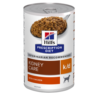 הילס K/D מזון רטוב לכלבים ייעודי (רפואי) לתמיכה בתפקוד הכליות 370 גרם
