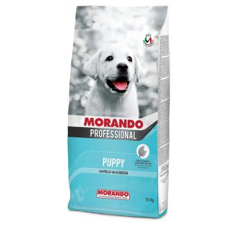 מורנדו פרופשנל מזון לכלבים גורים – עוף 15 ק”ג MORANDO