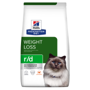 הילס R/D מזון יבש לחתולים ייעודי (רפואי) לטיפול בחתולים הסובלים ממשקל גוף עודף  5 ק