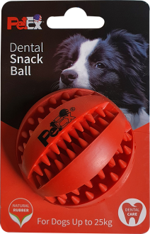 משחק דנטלי לכלב כדור גומי דחוס – ER001
