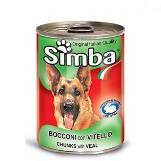 סימבה שימורים לכלבים בטעם בקר 400 גרם