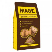 ביסקוויט לכלב מג'יק טריקולור מיקס 200 גרם MAGIC Biscuits Tricolor Mix