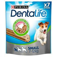 דנטלייף חטיף לכלבים דנטלי לשמירה על בריאות השיניים 7 חטיפים במארז מיועד לכלבים במשקל 7-12 ק”ג