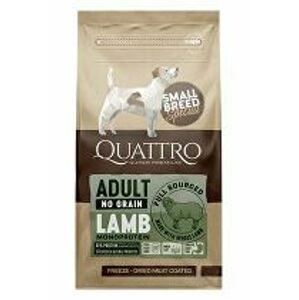 קוואטרו אוכל לכלבים בוגרים מגזע קטן – כבש, תפוח אדמה ובטטה 7 ק"ג QUATTRO