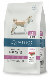 קוואטרו אוכל לכלב בוגר – כבש 12 ק”ג QUATTRO