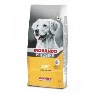 מורנדו פרופשנל מזון לכלבים בוגרים – עוף 15 ק”ג MORANDO