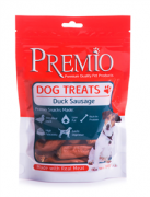 פרמיו חטיף לכלב בצורת נקניקיות ברווז 100 גרם - DUCK SAUSAGE