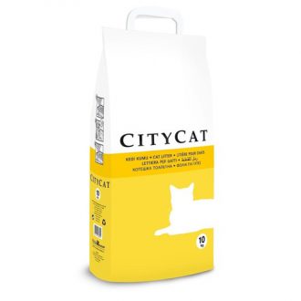 סיטי קאט חול פשוט לחתול – 10 ק"ג City Cat