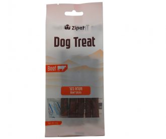 DOG TREAT חטיף לכלבים – מקלות בקר 50 גרם