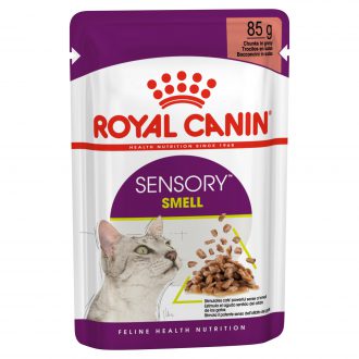רויאל קנין פאוץ לחתולים בוגרים אניני טעם- Royal Canin Cat Sensory SMELL Gravy 85