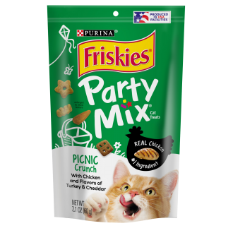 פריסקיז חטיף לחתול PARTY MIX פיקניק קראנץ' – 60 גרם