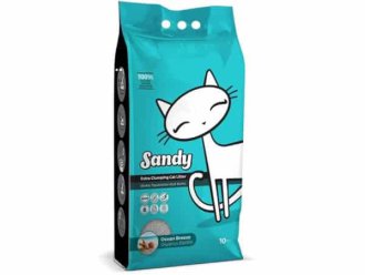 סנדי חול מתגבש לחתולים ריחני בריח אוקיאנוס – 10 ק"ג