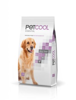 פטקול בייסיק מזון לכלבים בוגרים – עוף 20 ק”ג Pet Cool Essential