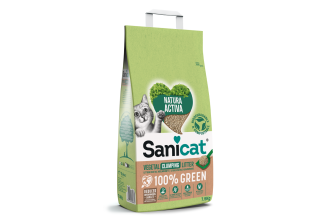 חול סאניקט לארגז חול חתולים חול אורגני מתכלה וידידותי לסביבה – 2.5 ק”ג sanicat