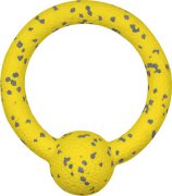 פופוס פולר צעצוע לכלבים בצורת טבעת עם כדור